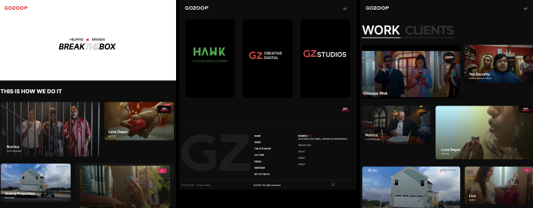 Gozoop Website Clone
